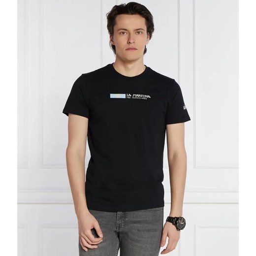 La Martina T-shirt | Regular Fit ze sklepu Gomez Fashion Store w kategorii T-shirty męskie - zdjęcie 184335281
