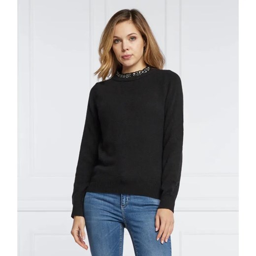 Liu Jo Sweter | Slim Fit | z dodatkiem wełny ze sklepu Gomez Fashion Store w kategorii Swetry damskie - zdjęcie 184335290