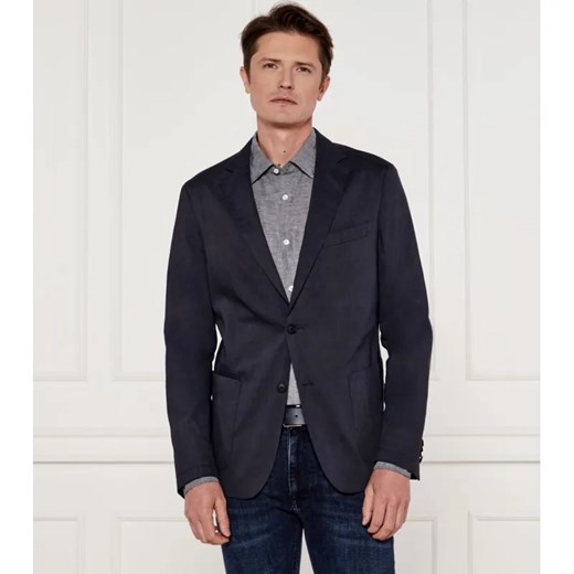BOSS BLACK Lniana marynarka P-Hanry-WG-241 | Slim Fit ze sklepu Gomez Fashion Store w kategorii Marynarki męskie - zdjęcie 184335320