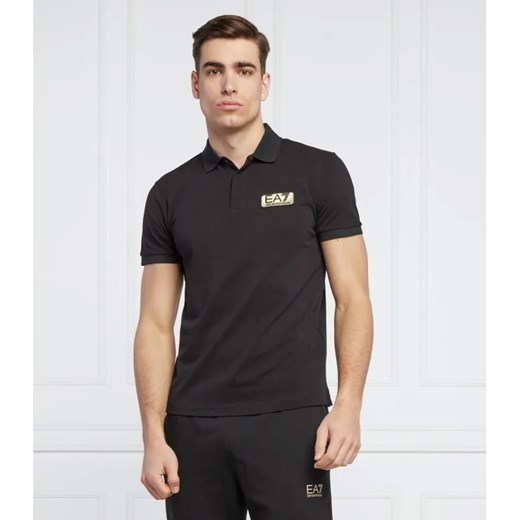 EA7 Polo | Regular Fit ze sklepu Gomez Fashion Store w kategorii T-shirty męskie - zdjęcie 184335353