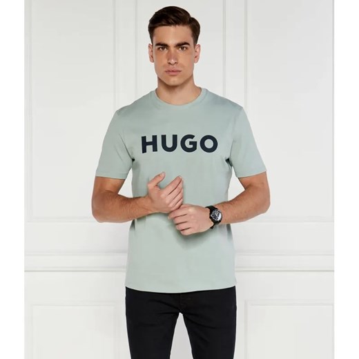 HUGO T-shirt Dulivio | Regular Fit ze sklepu Gomez Fashion Store w kategorii T-shirty męskie - zdjęcie 184335384