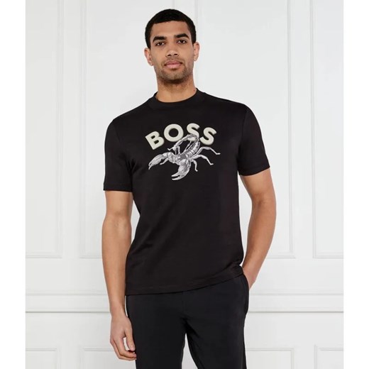 BOSS ORANGE T-shirt Te_Bossfish | Regular Fit ze sklepu Gomez Fashion Store w kategorii T-shirty męskie - zdjęcie 184335390
