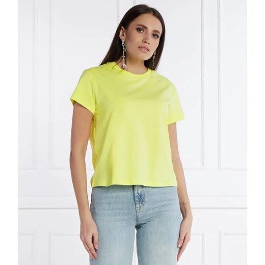 Patrizia Pepe T-shirt | Regular Fit ze sklepu Gomez Fashion Store w kategorii Bluzki damskie - zdjęcie 184335404