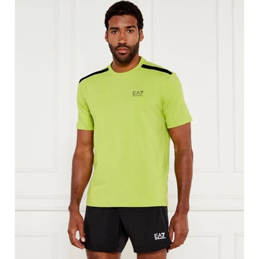 EA7 T-shirt | Regular Fit ze sklepu Gomez Fashion Store w kategorii T-shirty męskie - zdjęcie 184335431