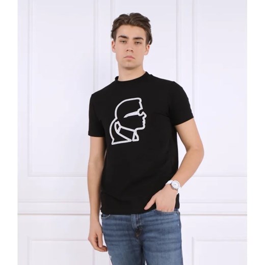 Karl Lagerfeld T-shirt CREWNECK | Regular Fit ze sklepu Gomez Fashion Store w kategorii T-shirty męskie - zdjęcie 184335451