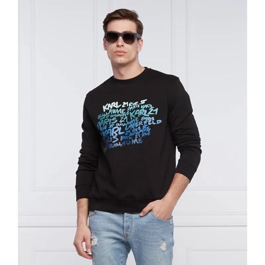Karl Lagerfeld Bluza | Regular Fit ze sklepu Gomez Fashion Store w kategorii Bluzy męskie - zdjęcie 184335452