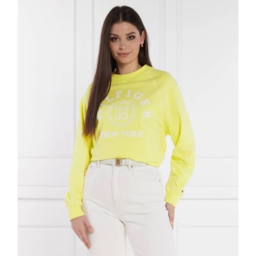 Tommy Hilfiger Bluza VARSITY RAGLAN | Regular Fit ze sklepu Gomez Fashion Store w kategorii Bluzy damskie - zdjęcie 184335521