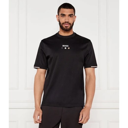 BOSS GREEN T-shirt TEE BOSS OPEN 25 | Regular Fit | stretch ze sklepu Gomez Fashion Store w kategorii T-shirty męskie - zdjęcie 184335554