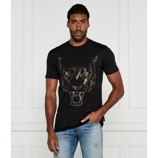 Plein Sport T-shirt Lamina Tiger | Loose fit ze sklepu Gomez Fashion Store w kategorii T-shirty męskie - zdjęcie 184335561