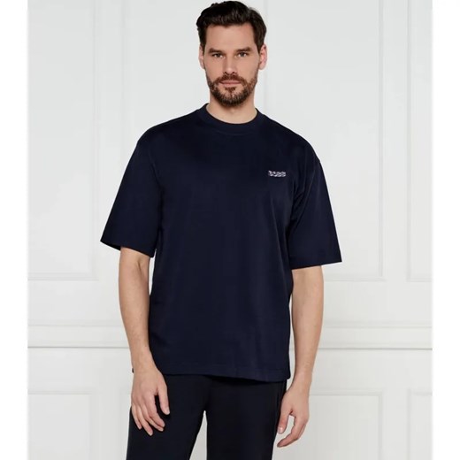 BOSS ORANGE T-shirt Te_Mixdenim | Loose fit ze sklepu Gomez Fashion Store w kategorii T-shirty męskie - zdjęcie 184335562