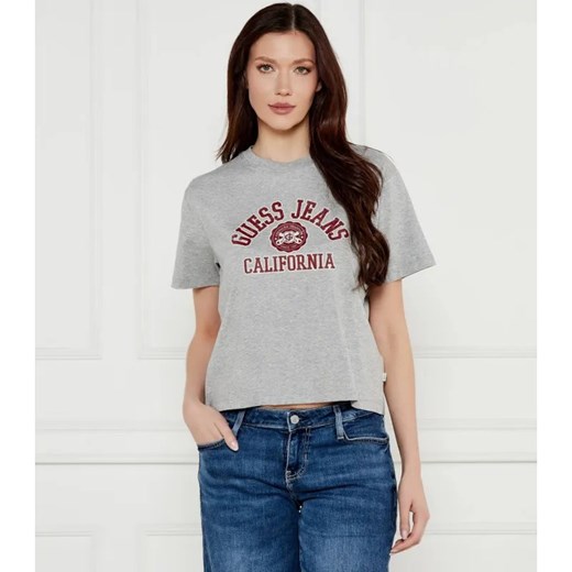 Guess Jeans T-shirt | Cropped Fit ze sklepu Gomez Fashion Store w kategorii Bluzki damskie - zdjęcie 184335563