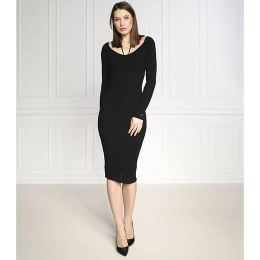 GUESS Sukienka | z dodatkiem jedwabiu ze sklepu Gomez Fashion Store w kategorii Sukienki - zdjęcie 184335591