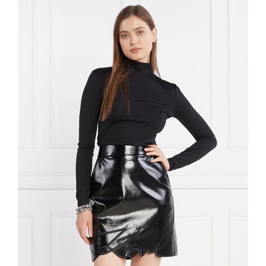 Karl Lagerfeld Golf stretch lslv | Regular Fit ze sklepu Gomez Fashion Store w kategorii Bluzki damskie - zdjęcie 184335671