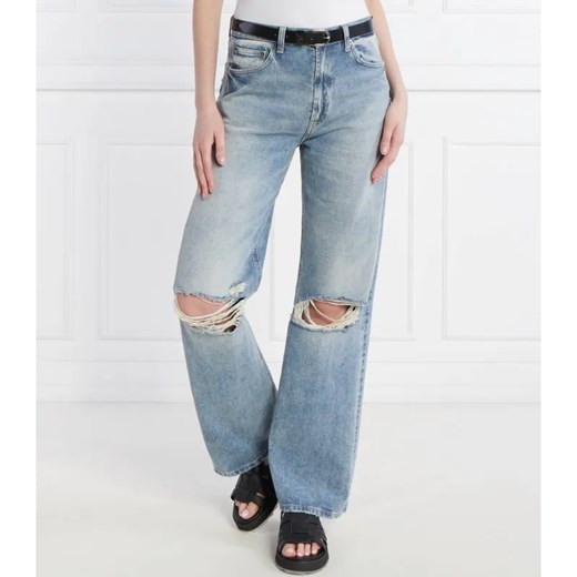 DONDUP - made in Italy Jeansy FRANCINE | flare fit ze sklepu Gomez Fashion Store w kategorii Jeansy damskie - zdjęcie 184335683
