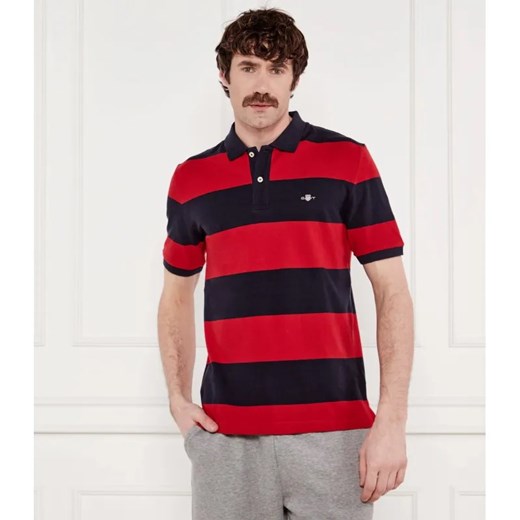 Gant Polo BLOCK | Regular Fit ze sklepu Gomez Fashion Store w kategorii T-shirty męskie - zdjęcie 184335794