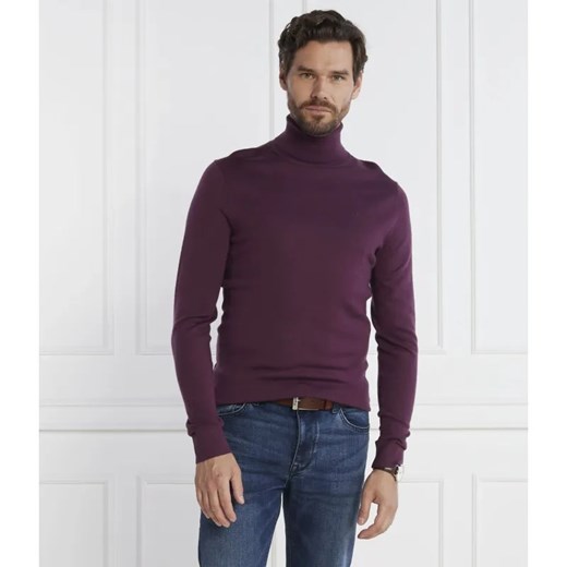 Calvin Klein Wełniany golf | Slim Fit ze sklepu Gomez Fashion Store w kategorii Swetry męskie - zdjęcie 184335811