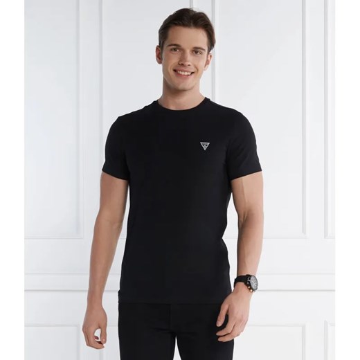 Guess Underwear  T-shirt CALEB HERO | Slim Fit | stretch ze sklepu Gomez Fashion Store w kategorii T-shirty męskie - zdjęcie 184335853