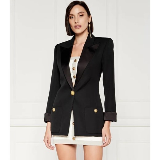 Balmain Wełniana marynarka | Slim Fit ze sklepu Gomez Fashion Store w kategorii Marynarki damskie - zdjęcie 184335862