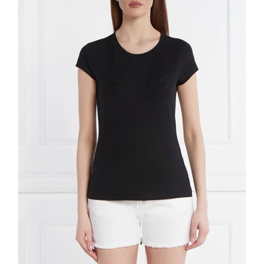 DONDUP - made in Italy T-shirt | Slim Fit ze sklepu Gomez Fashion Store w kategorii Bluzki damskie - zdjęcie 184335872