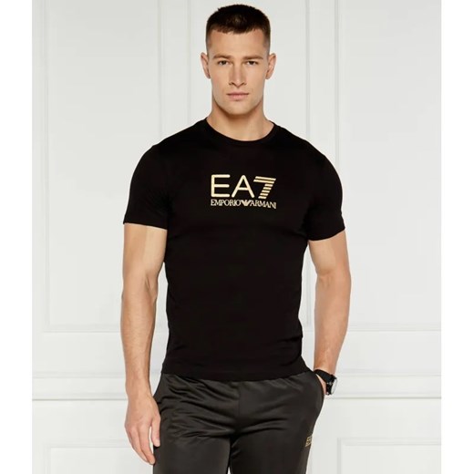 EA7 T-shirt | Slim Fit ze sklepu Gomez Fashion Store w kategorii T-shirty męskie - zdjęcie 184335920