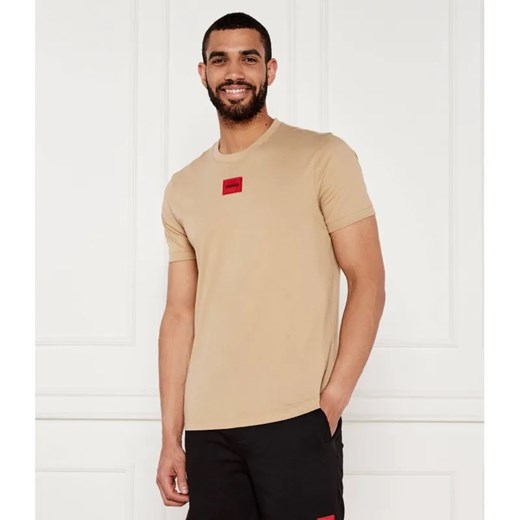 HUGO T-shirt Diragolino212 | Regular Fit ze sklepu Gomez Fashion Store w kategorii T-shirty męskie - zdjęcie 184335960