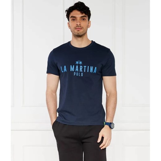 La Martina T-shirt | Regular Fit ze sklepu Gomez Fashion Store w kategorii T-shirty męskie - zdjęcie 184335990