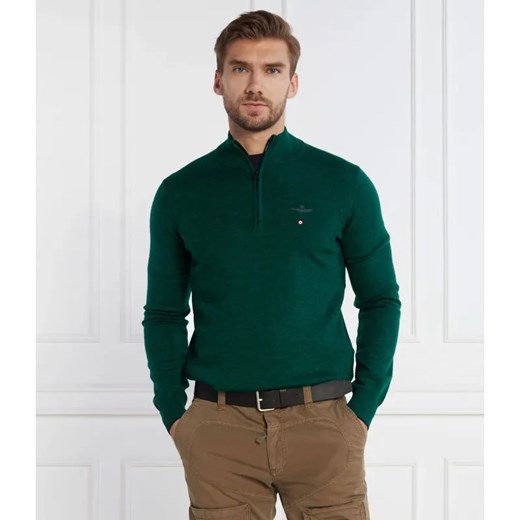 Aeronautica Militare Wełniany sweter | Regular Fit ze sklepu Gomez Fashion Store w kategorii Swetry męskie - zdjęcie 184335994