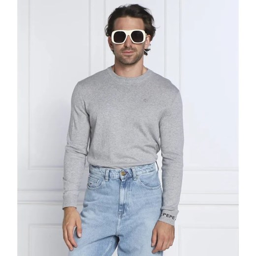 Pepe Jeans London Sweter | Regular Fit | z dodatkiem wełny i kaszmiru ze sklepu Gomez Fashion Store w kategorii Swetry męskie - zdjęcie 184336003