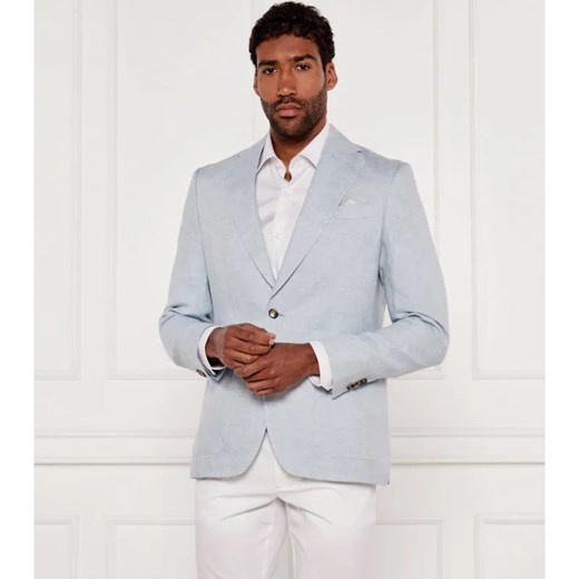 Sand Copenhagen Lniana marynarka Star Napoli | Regular Fit ze sklepu Gomez Fashion Store w kategorii Marynarki męskie - zdjęcie 184336004