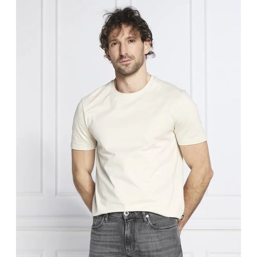 BOSS BLACK T-shirt Tessler | Slim Fit | mercerised ze sklepu Gomez Fashion Store w kategorii T-shirty męskie - zdjęcie 184336013