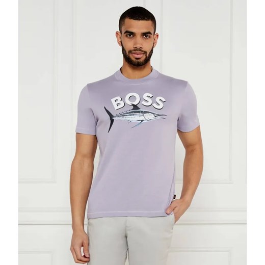 BOSS ORANGE T-shirt Te_Bossfish | Regular Fit ze sklepu Gomez Fashion Store w kategorii T-shirty męskie - zdjęcie 184336022