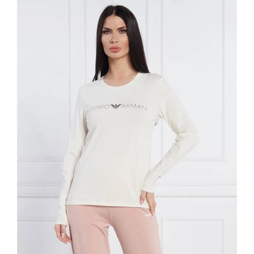 Emporio Armani Góra od piżamy | Regular Fit ze sklepu Gomez Fashion Store w kategorii Piżamy damskie - zdjęcie 184336040