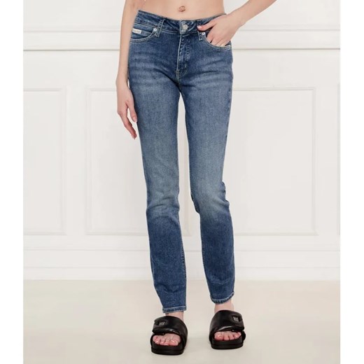Calvin Klein Jeans Jeansy | Skinny fit | mid rise ze sklepu Gomez Fashion Store w kategorii Jeansy damskie - zdjęcie 184336061