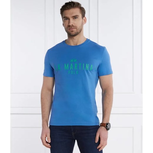 La Martina T-shirt | Regular Fit ze sklepu Gomez Fashion Store w kategorii T-shirty męskie - zdjęcie 184336153