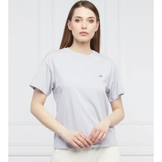 Napapijri T-shirt SALIS | Regular Fit ze sklepu Gomez Fashion Store w kategorii Bluzki damskie - zdjęcie 184336170