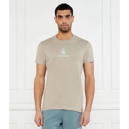 Calvin Klein Jeans T-shirt | Regular Fit ze sklepu Gomez Fashion Store w kategorii T-shirty męskie - zdjęcie 184336250