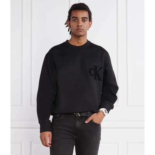 Calvin Klein Jeans Bluza CHENILLE | Regular Fit ze sklepu Gomez Fashion Store w kategorii Bluzy męskie - zdjęcie 184336274