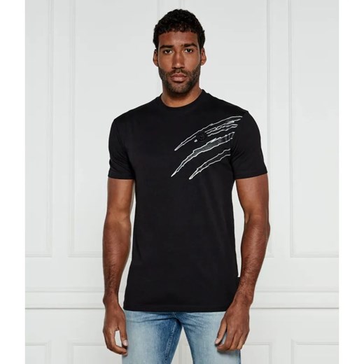 Plein Sport T-shirt Lamina Scratch | Loose fit ze sklepu Gomez Fashion Store w kategorii T-shirty męskie - zdjęcie 184336381