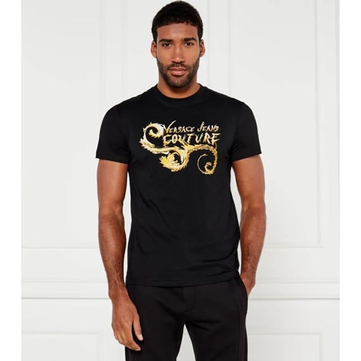 Versace Jeans Couture T-shirt Chromo Couture | Slim Fit ze sklepu Gomez Fashion Store w kategorii T-shirty męskie - zdjęcie 184336384