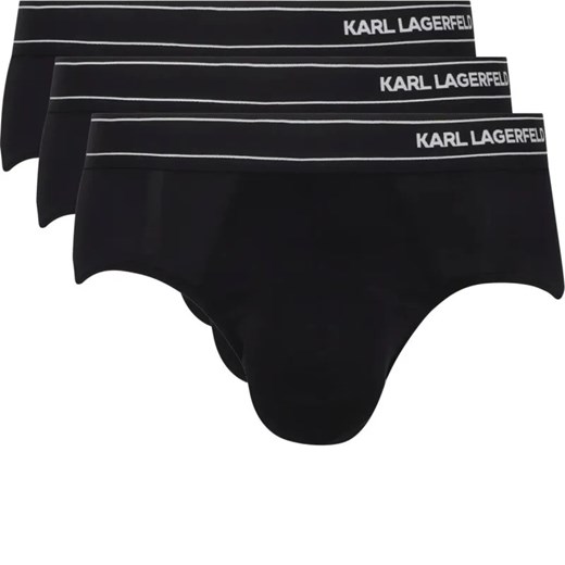 Karl Lagerfeld Slipy 3-pack ze sklepu Gomez Fashion Store w kategorii Majtki męskie - zdjęcie 184336474