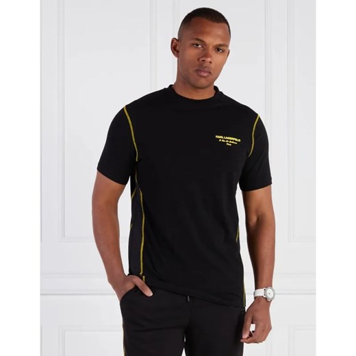 Karl Lagerfeld T-shirt CREWNECK ze sklepu Gomez Fashion Store w kategorii T-shirty męskie - zdjęcie 184336542