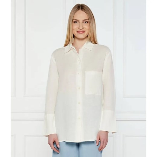 Marc O' Polo Lniana koszula | Relaxed fit ze sklepu Gomez Fashion Store w kategorii Koszule damskie - zdjęcie 184336553