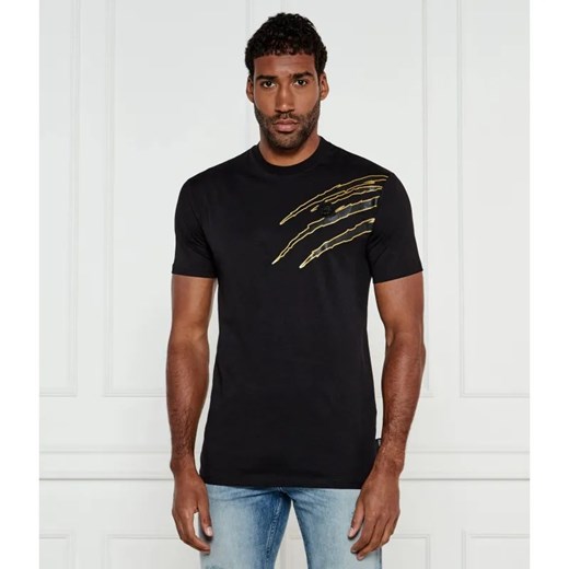 Plein Sport T-shirt Lamina Scratch | Loose fit ze sklepu Gomez Fashion Store w kategorii T-shirty męskie - zdjęcie 184336554
