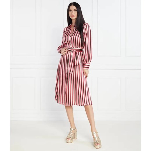 Marella Sukienka z paskiem TRITONE ze sklepu Gomez Fashion Store w kategorii Sukienki - zdjęcie 184336602