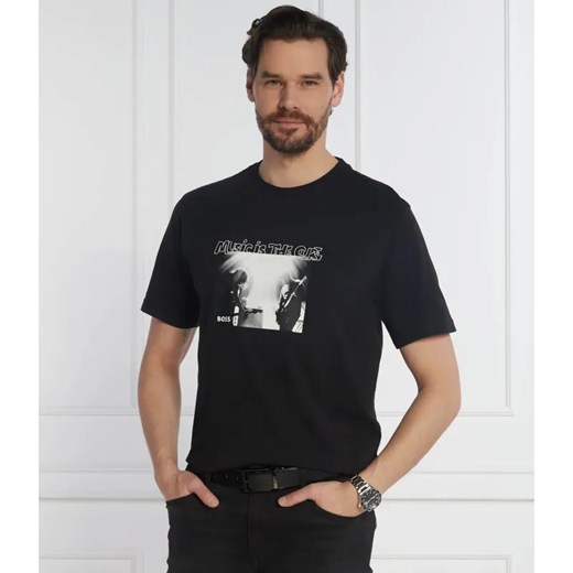 BOSS ORANGE T-shirt TeScorpion | Regular Fit ze sklepu Gomez Fashion Store w kategorii T-shirty męskie - zdjęcie 184336633