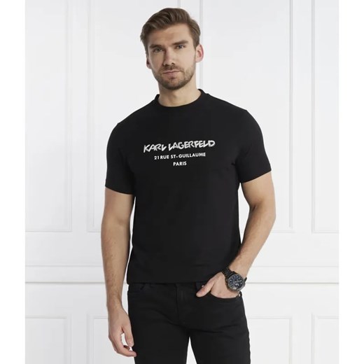 Karl Lagerfeld T-shirt | Regular Fit ze sklepu Gomez Fashion Store w kategorii T-shirty męskie - zdjęcie 184336634