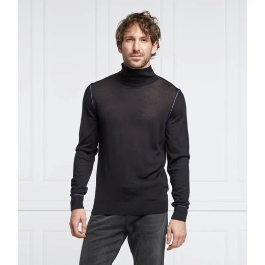 BOSS BLACK Wełniany golf Ulsan | Slim Fit XXL okazja Gomez Fashion Store