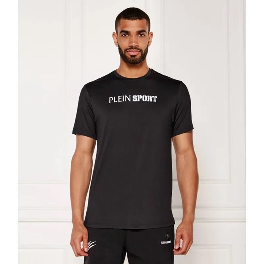 Plein Sport T-shirt Reflective | Regular Fit ze sklepu Gomez Fashion Store w kategorii T-shirty męskie - zdjęcie 184336722