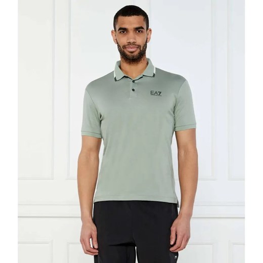EA7 Polo | Regular Fit ze sklepu Gomez Fashion Store w kategorii T-shirty męskie - zdjęcie 184336781