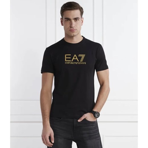 EA7 T-shirt | Regular Fit ze sklepu Gomez Fashion Store w kategorii T-shirty męskie - zdjęcie 184336802